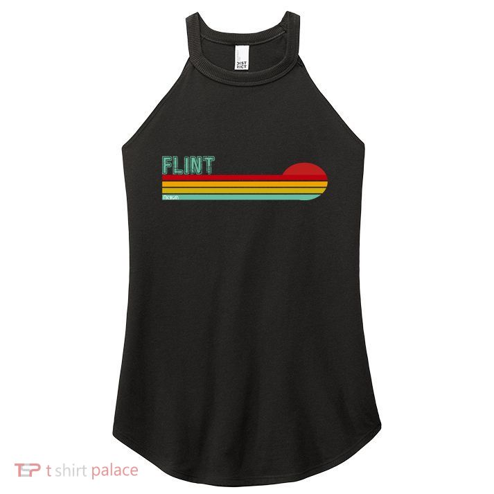 Flint Michigan Women's Perfect Tri Rocker Tank
