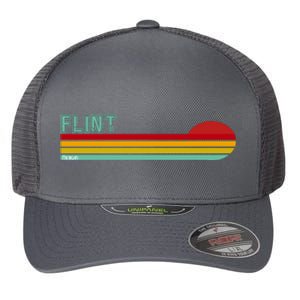 Flint Michigan Flexfit Unipanel Trucker Cap