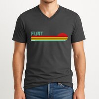 Flint Michigan V-Neck T-Shirt