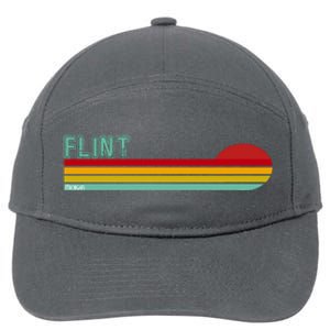 Flint Michigan 7-Panel Snapback Hat