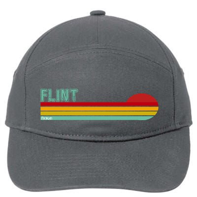 Flint Michigan 7-Panel Snapback Hat