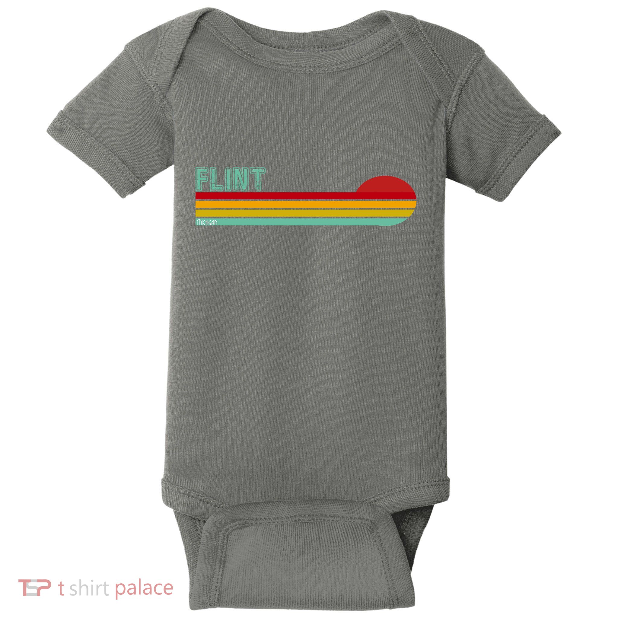 Flint Michigan Baby Bodysuit