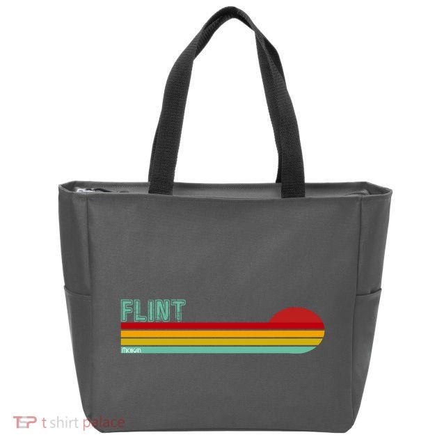 Flint Michigan Zip Tote Bag