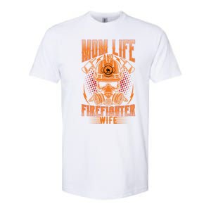 Fire Mother Firefighter Mom Tee Hero Mothers Day Gift Softstyle CVC T-Shirt