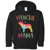 Frenchie Mama Funny French Bulldog Dog Mom Cute Toddler Hoodie