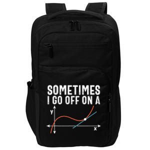 Funny Math Funny Geometry Math Humor Math Pun Math Joke  Impact Tech Backpack