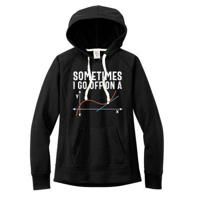 Funny Math Funny Geometry Math Humor Math Pun Math Joke  Women's Fleece Hoodie