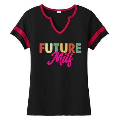 Future Milf Ladies Halftime Notch Neck Tee