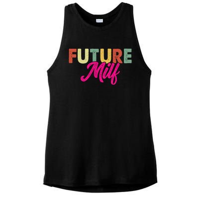 Future Milf Ladies PosiCharge Tri-Blend Wicking Tank