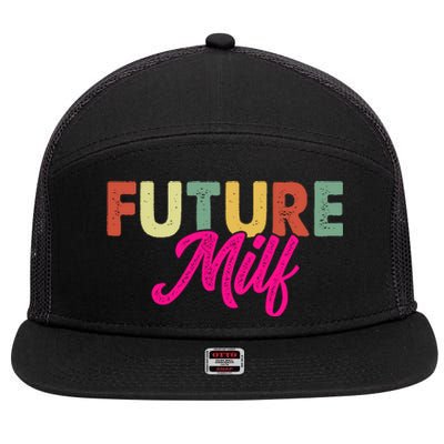 Future Milf 7 Panel Mesh Trucker Snapback Hat