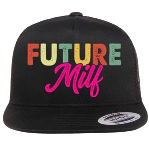 Future Milf Flat Bill Trucker Hat