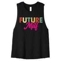 Future Milf Women's Racerback Cropped Tank