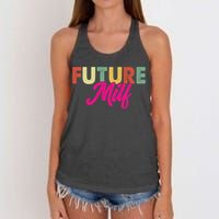 Future Milf Women's Knotted Racerback Tank