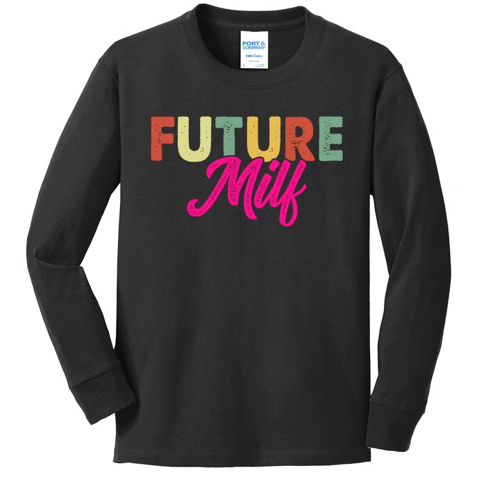 Future Milf Kids Long Sleeve Shirt