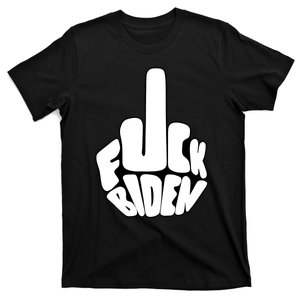 Funny Middle Finger Fuck Biden Anti Joe Biden T-Shirt