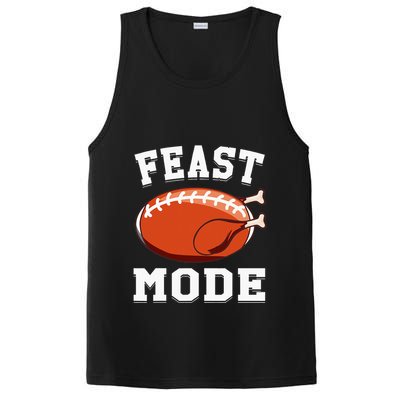 Feast Mode Football Turkey Funny Thanksgiving Gifts PosiCharge Competitor Tank