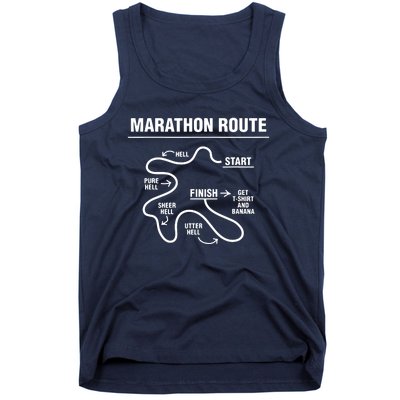 Funny Marathon Tank Top