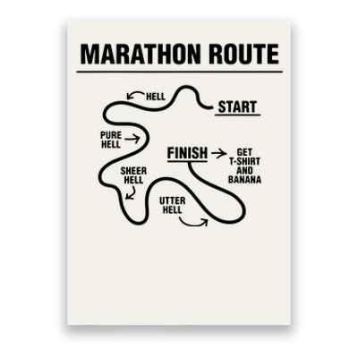 Funny Marathon Poster