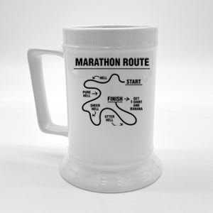 Funny Marathon Beer Stein