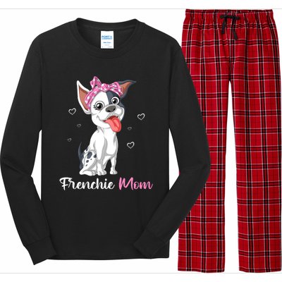 Frenchie Mom Long Sleeve Pajama Set