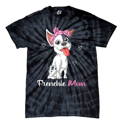 Frenchie Mom Tie-Dye T-Shirt