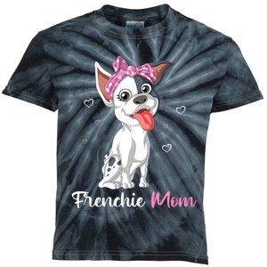 Frenchie Mom Kids Tie-Dye T-Shirt