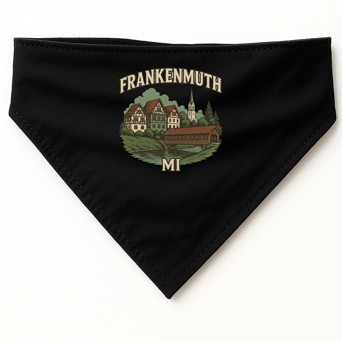 Frankenmuth Michigan USA-Made Doggie Bandana