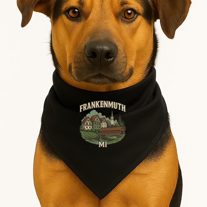Frankenmuth Michigan USA-Made Doggie Bandana