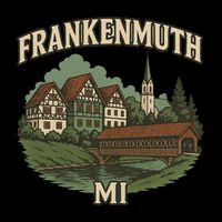 Frankenmuth Michigan USA-Made Doggie Bandana