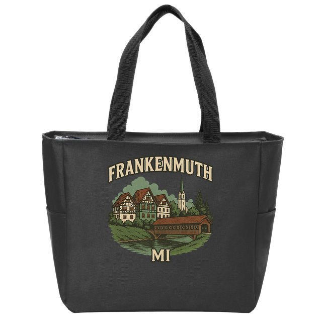 Frankenmuth Michigan Zip Tote Bag
