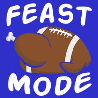 Feast Mode Football Turkey Funny Thanksgiving Gift Baby Bodysuit
