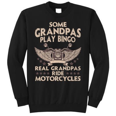 Funny Motorcycle For Grandpa Men Biker Motorcycle Rider Sweatshirt