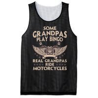 Funny Motorcycle For Grandpa Men Biker Motorcycle Rider Mesh Reversible Basketball Jersey Tank