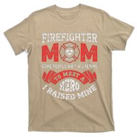 Firefighter Mom Firewoman Proud Moms Mother's Day Vintage T-Shirt