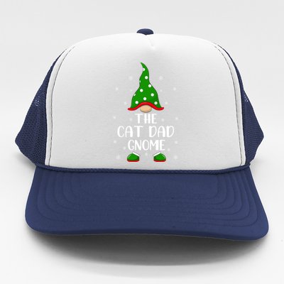 Funny Matching Family The Cat Dad Gnome Christmas Gift Trucker Hat