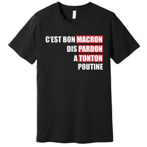 Funny Macron Premium T-Shirt