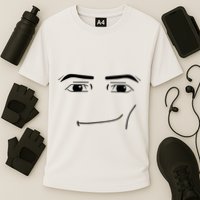 Foblox Man Face Meme Funny Costume Tees Cooling Performance Crew T-Shirt