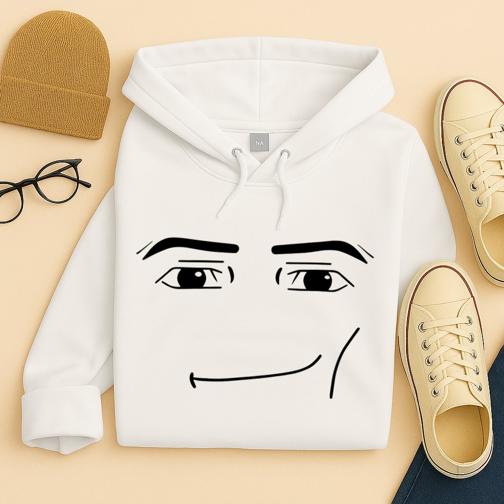 Foblox Man Face Meme Funny Costume Tees Hoodie