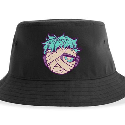 Frightful Mummy Sustainable Bucket Hat