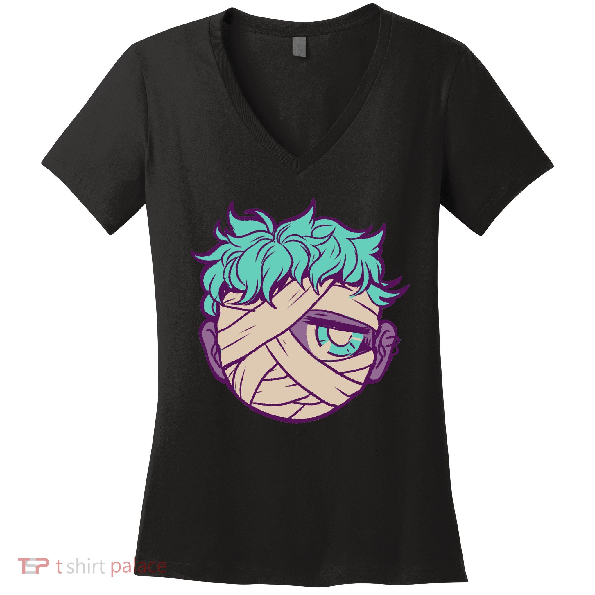 Frightful Mummy Women's V-Neck T-Shirt
