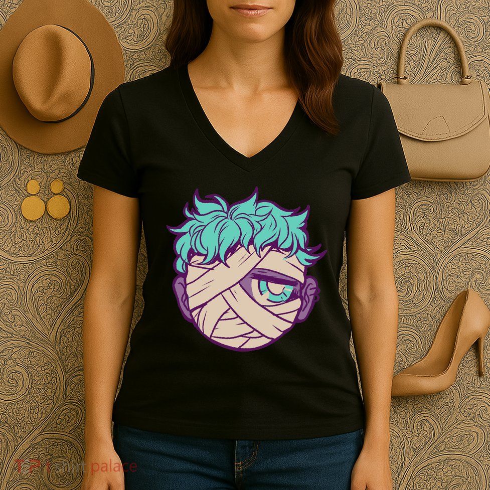 Frightful Mummy Women's V-Neck T-Shirt