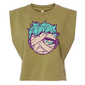 Frightful Mummy Garment-Dyed Women's Muscle Tee