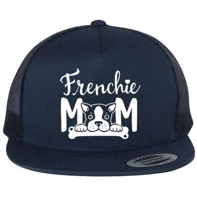 Frenchie Mom Flat Bill Trucker Hat