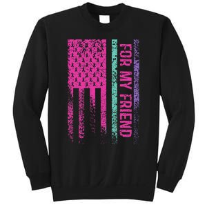 For My Friend Thyroid Cancer Awareness Sweatshirt