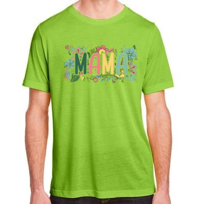 Floral Mama Adult ChromaSoft Performance T-Shirt