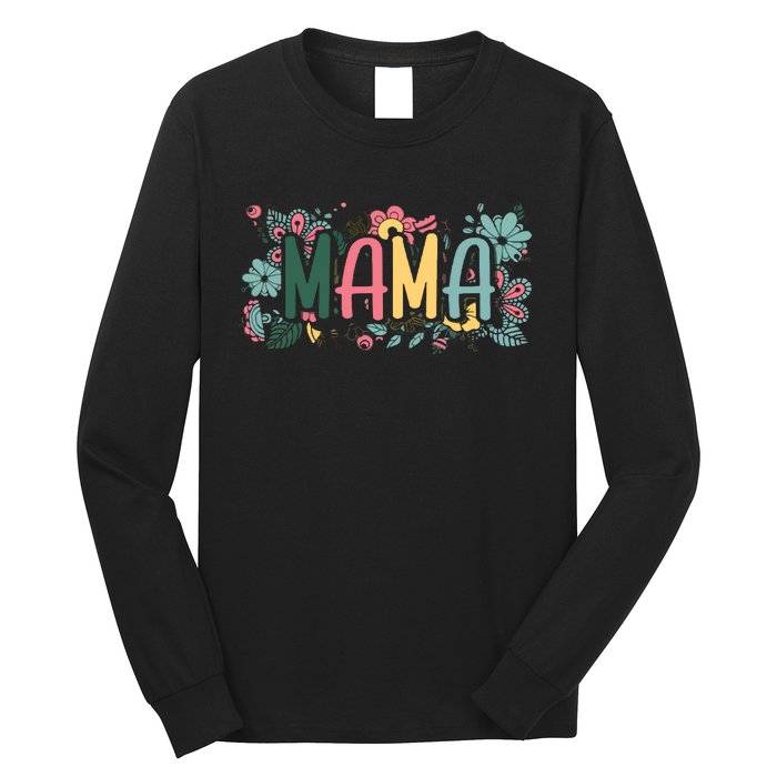 Floral Mama Long Sleeve Shirt