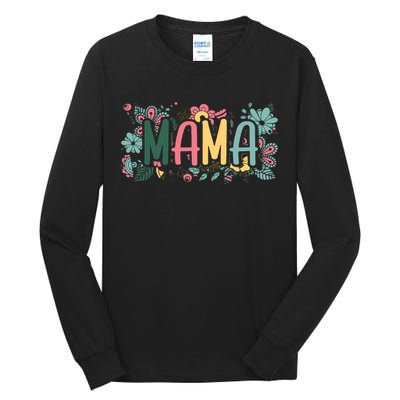 Floral Mama Tall Long Sleeve T-Shirt