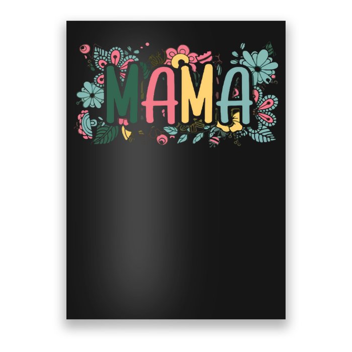 Floral Mama Poster