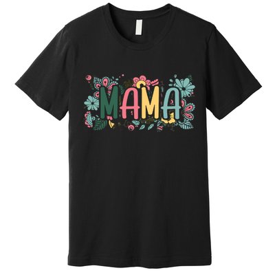 Floral Mama Premium T-Shirt