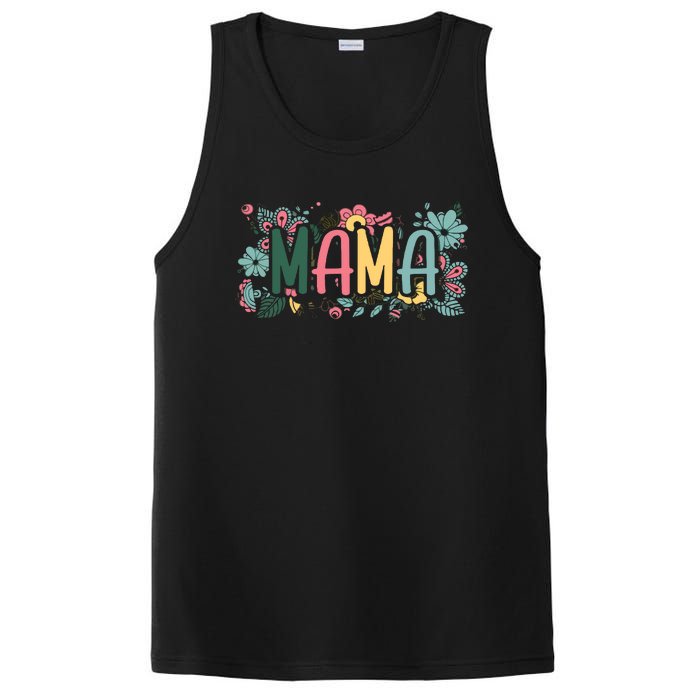 Floral Mama PosiCharge Competitor Tank